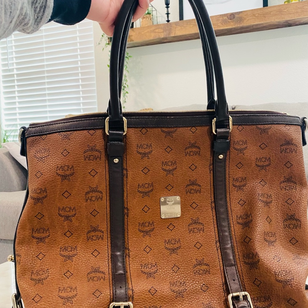 Authentic MCM tote bag